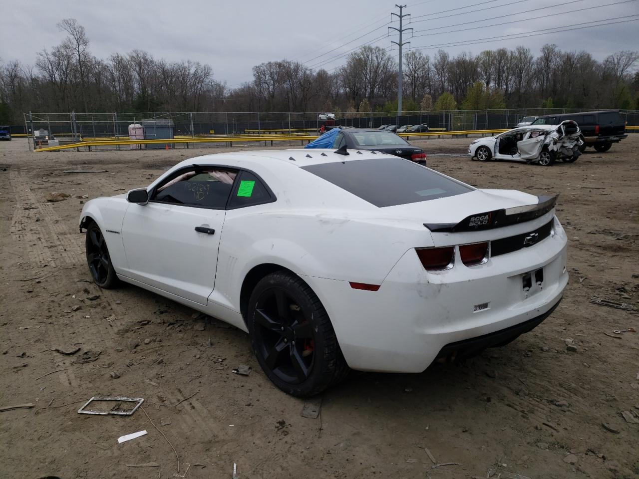 Photo 3 from auction – 2012 CHEVROLET CAMARO LT with VIN 2G1FB1E31C9117358
