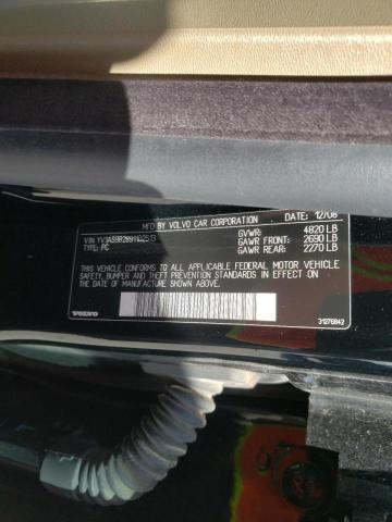 Photo 10 from auction – 2009 VOLVO S80 3.2 with VIN YV1AS982891102513