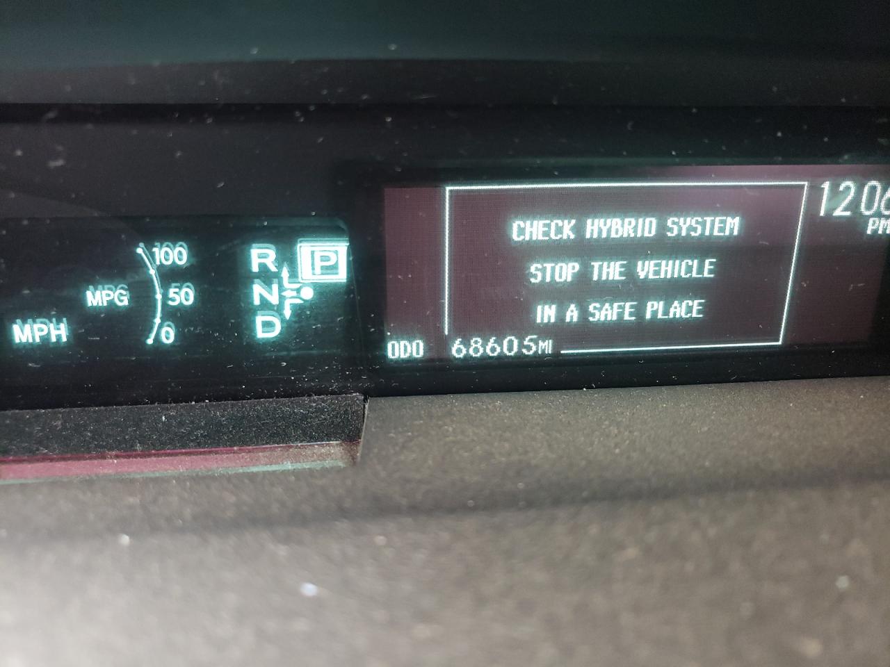 Photo 8 from auction – 2012 TOYOTA PRIUS with VIN JTDKN3DU6C1537513