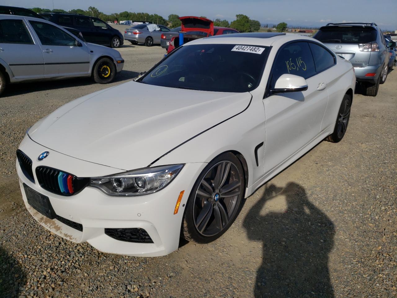 Photo 2 from auction – 2015 BMW 435 I with VIN WBA3R1C52FK195657