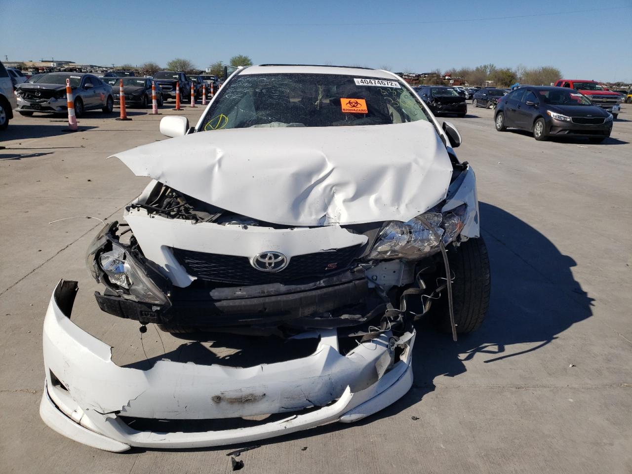 Photo 9 from auction – 2010 TOYOTA COROLLA BA with VIN 1NXBU4EE8AZ341841