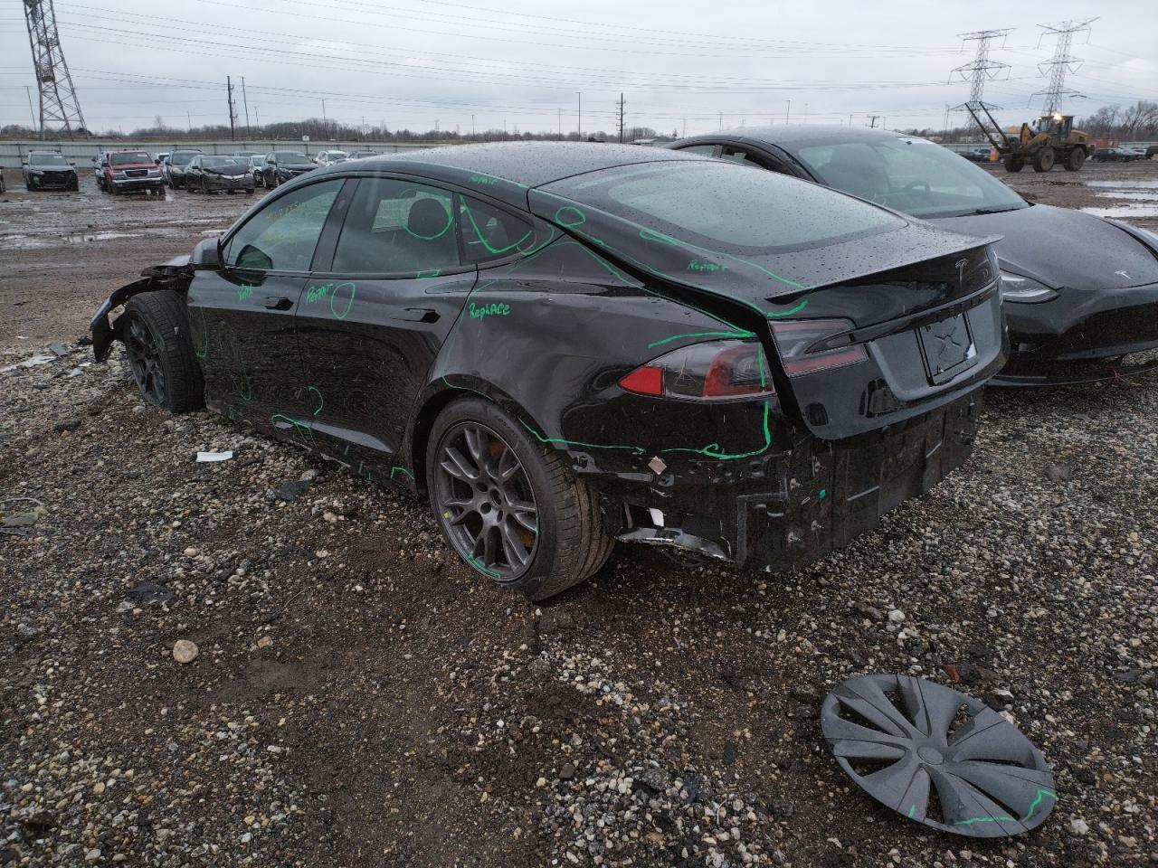 Photo 3 from auction – 2022 TESLA MODEL S with VIN 5YJSA1E69NF462039