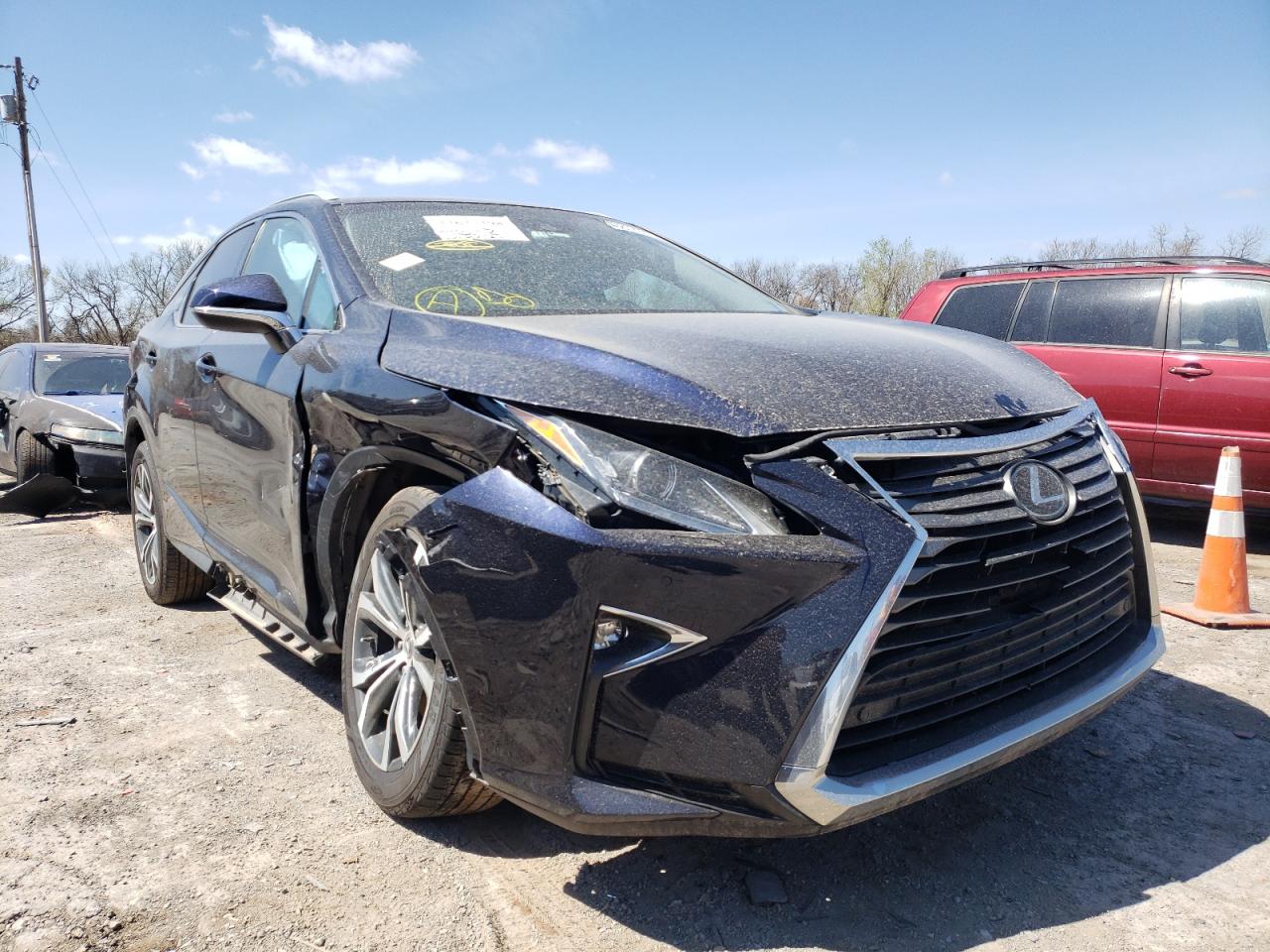 LEXUS RX 350 BAS 2017 with VIN 2T2BZMCA3HC091174 - Photo from auction