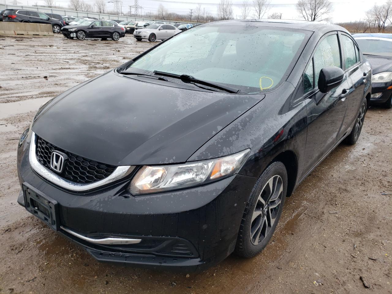 Photo 2 from auction – 2014 HONDA CIVIC EX with VIN 2HGFB2F89EH558284