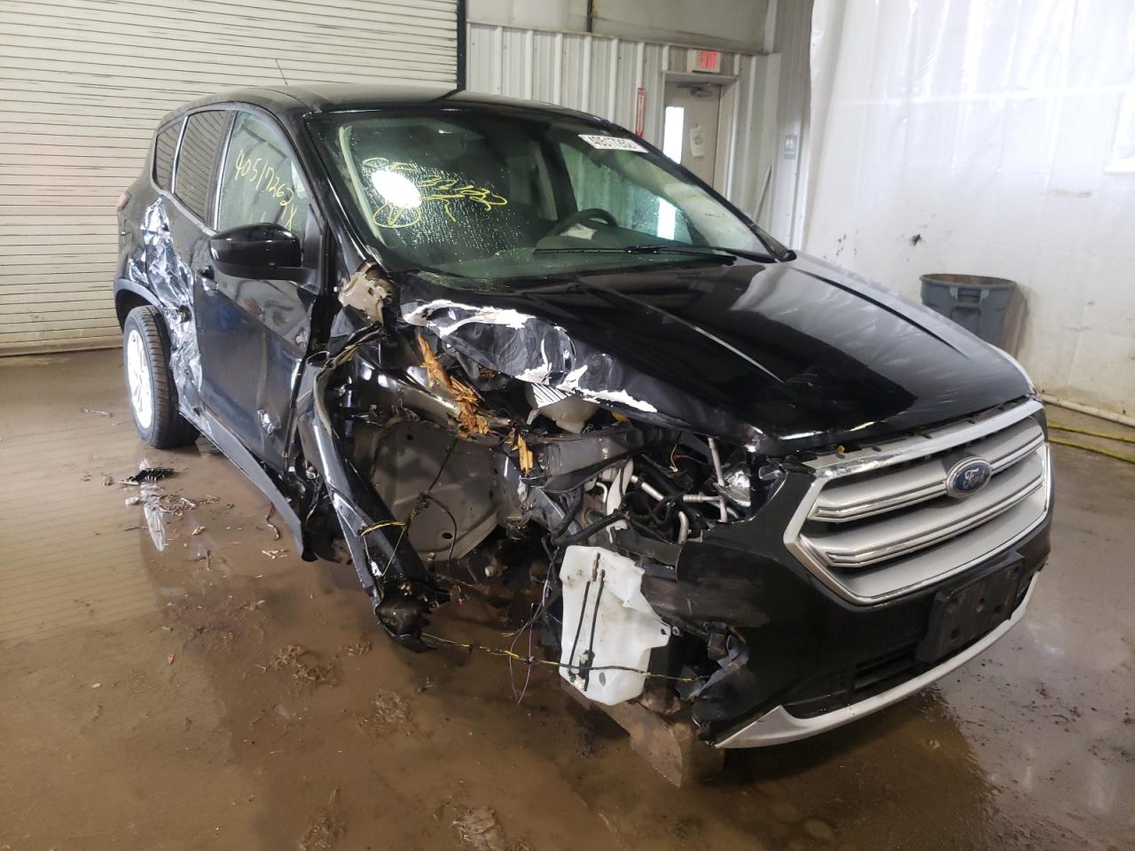FORD ESCAPE SE 2017 with VIN 1FMCU9GD3HUB72196 - Photo from auction