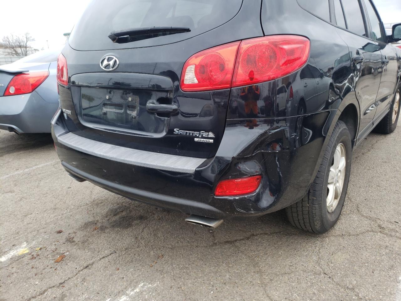 Photo 9 from auction – 2007 HYUNDAI SANTA FE G with VIN 5NMSG73D67H083469