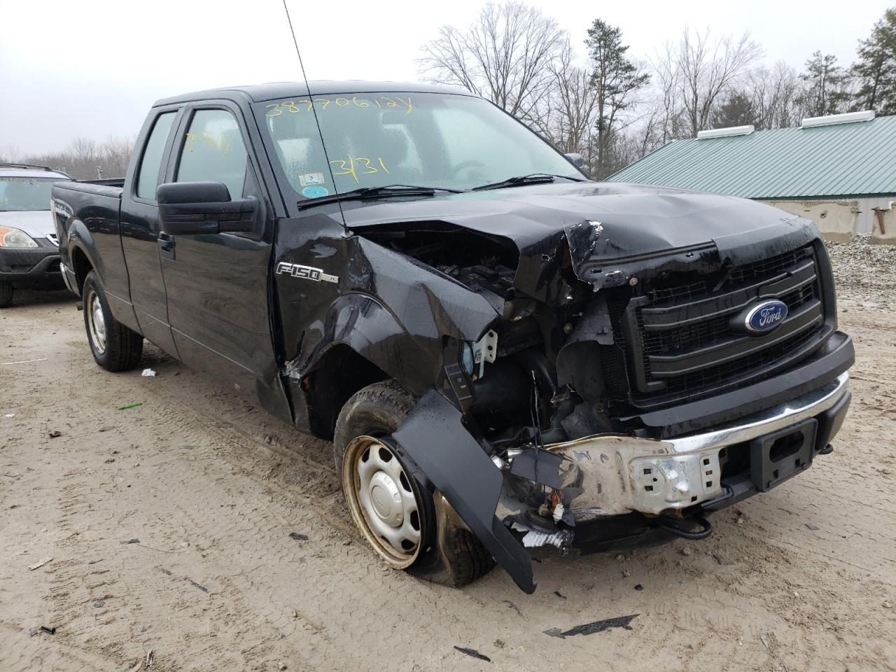 FORD F150 SUPER 2013 with VIN 1FTEX1EM4DFD73225 - Photo from auction