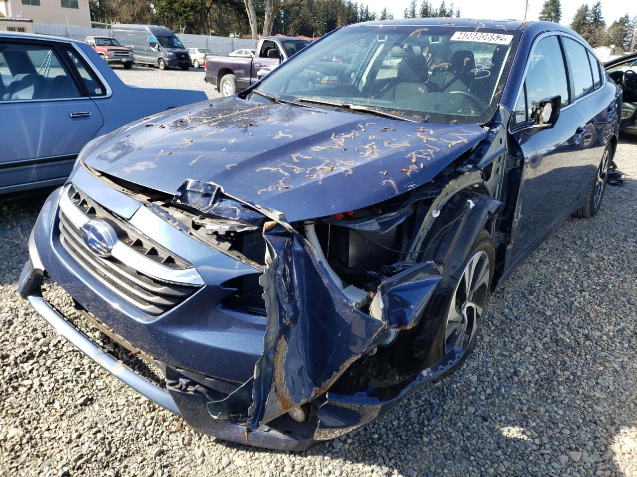 Photo 2 from auction – 2021 SUBARU LEGACY PRE with VIN 4S3BWAF69M3010703