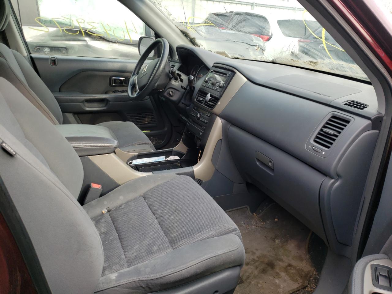 Photo 6 from auction – 2008 HONDA PILOT SE with VIN 5FNYF18338B010475