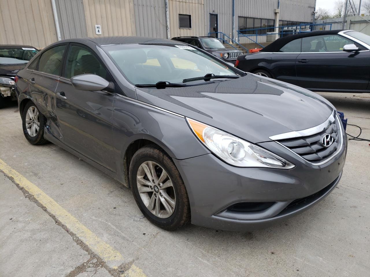 HYUNDAI SONATA GLS 2012 with VIN 5NPEB4AC5CH382873 - Photo from auction
