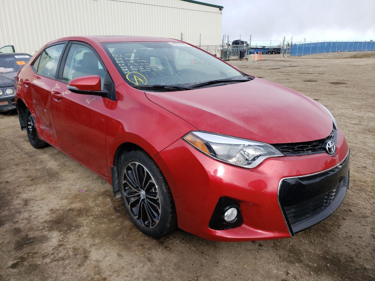 TOYOTA COROLLA L 2014 with VIN 2T1BURHE5EC021182 - Photo from auction