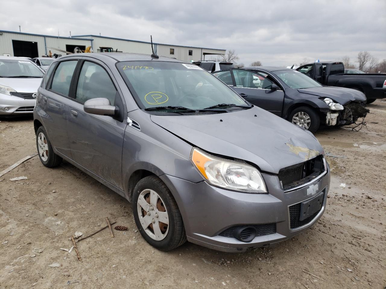 CHEVROLET AVEO LS 2011 with VIN KL1TD6DE6BB241490 - Photo from auction
