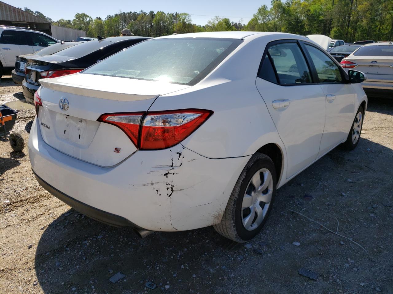 Photo 4 from auction – 2015 TOYOTA COROLLA L with VIN 2T1BURHE7FC442001