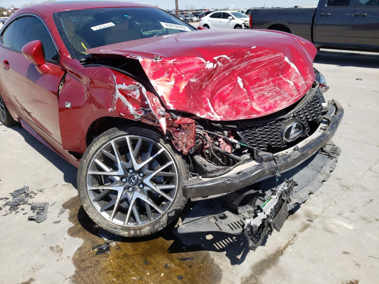 Photo 9 from auction – 2015 LEXUS RC 350 with VIN JTHSE5BC3F5001538