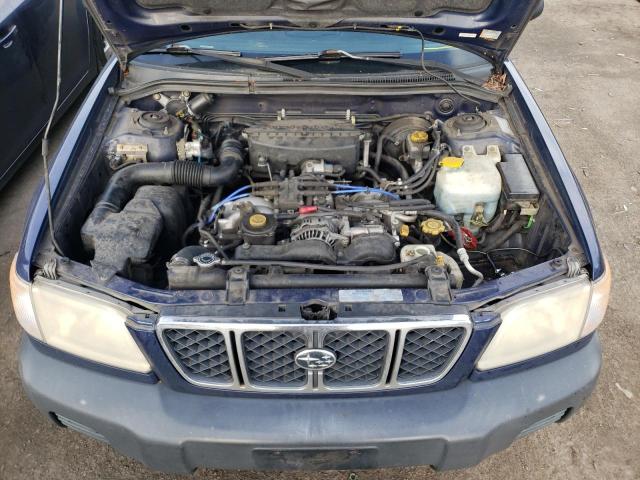 Photo 7 from auction – 2001 SUBARU FORESTER L with VIN JF1SF63531H721651