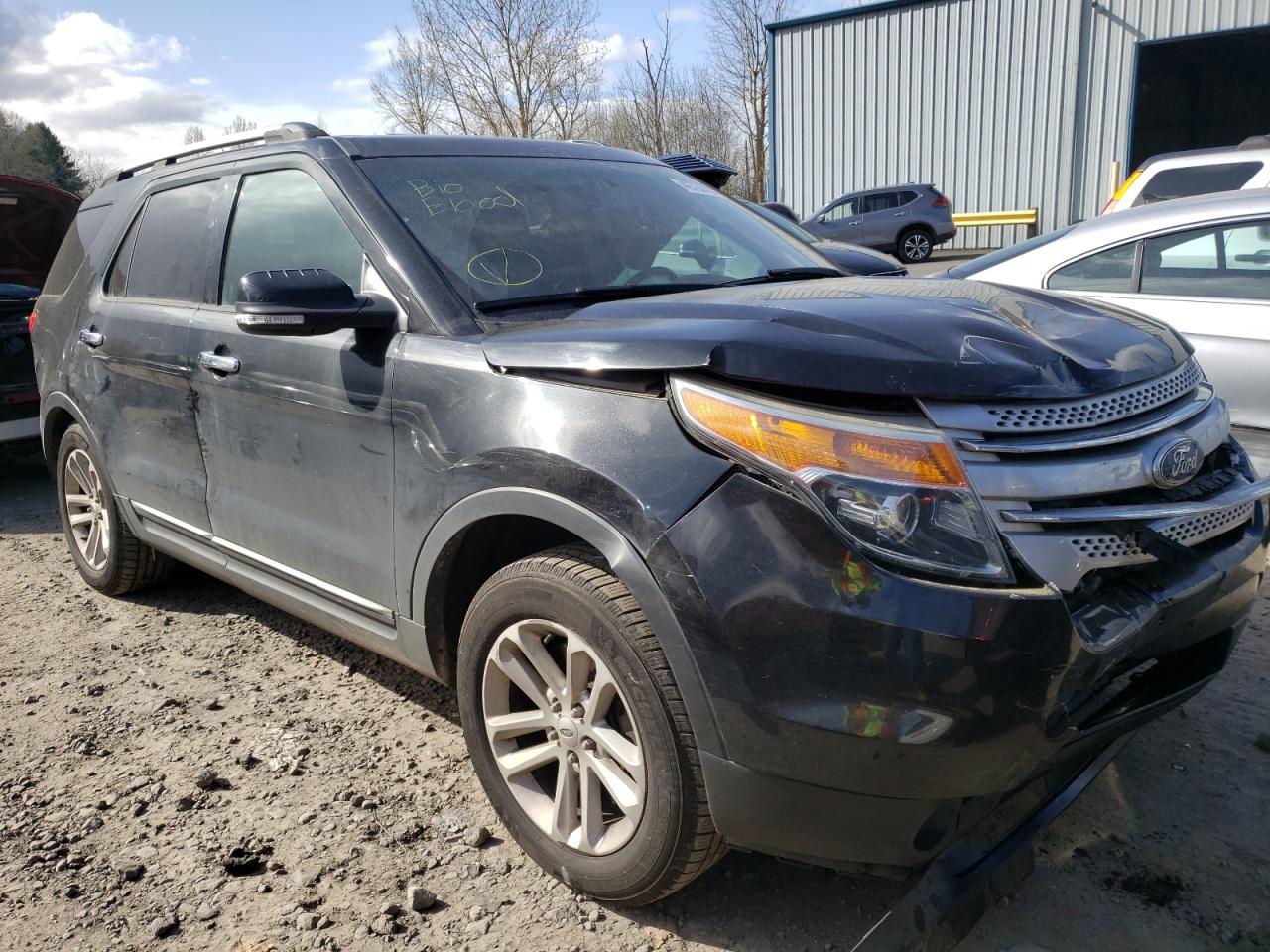 FORD EXPLORER X 2015 with VIN 1FM5K8D89FGA41205 - Photo from auction