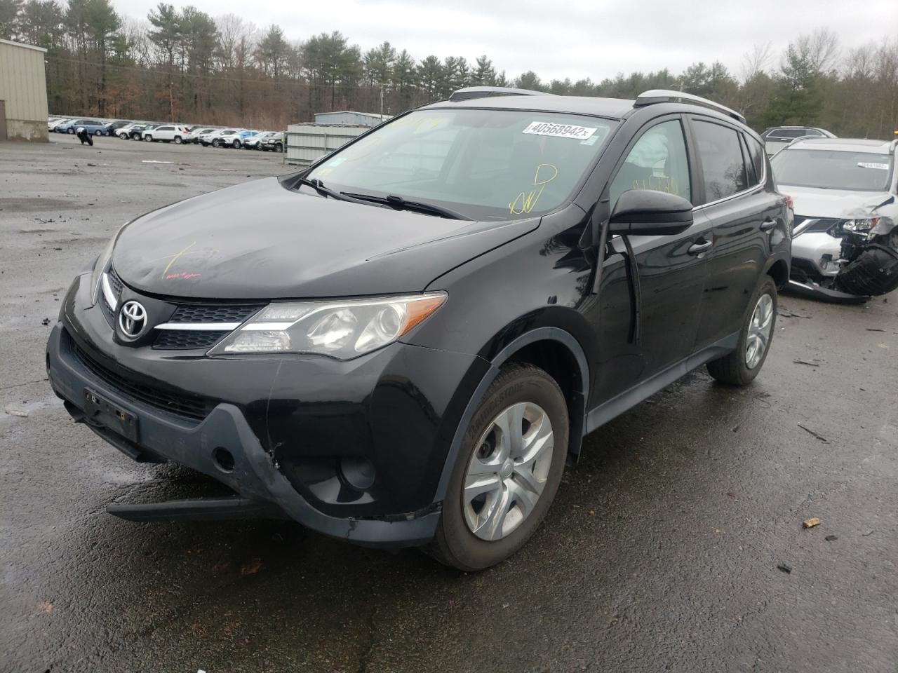 Photo 2 from auction – 2014 TOYOTA RAV4 LE with VIN 2T3BFREVXEW191476
