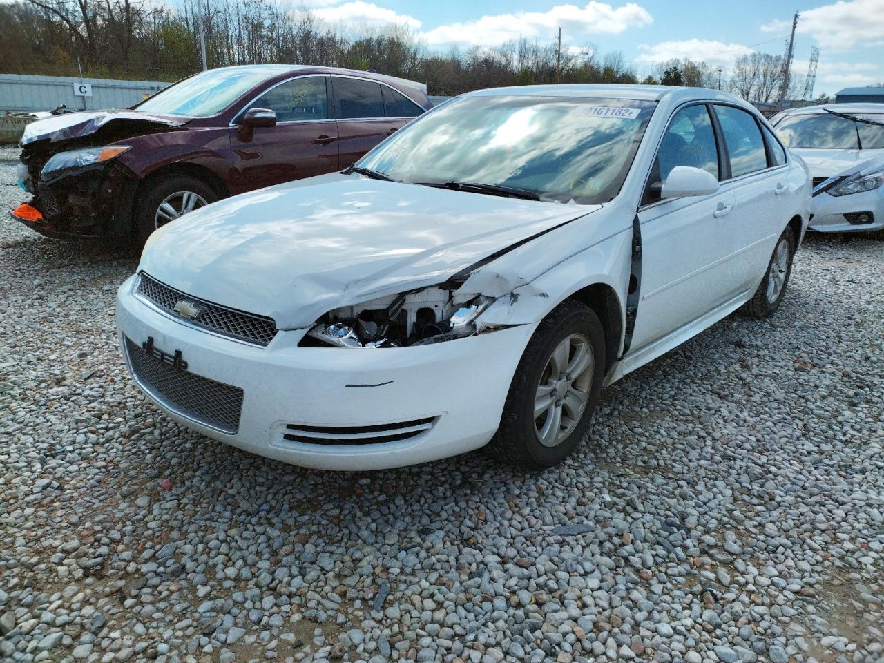 Photo 2 from auction – 2012 CHEVROLET IMPALA LS with VIN 2G1WF5E33C1150792