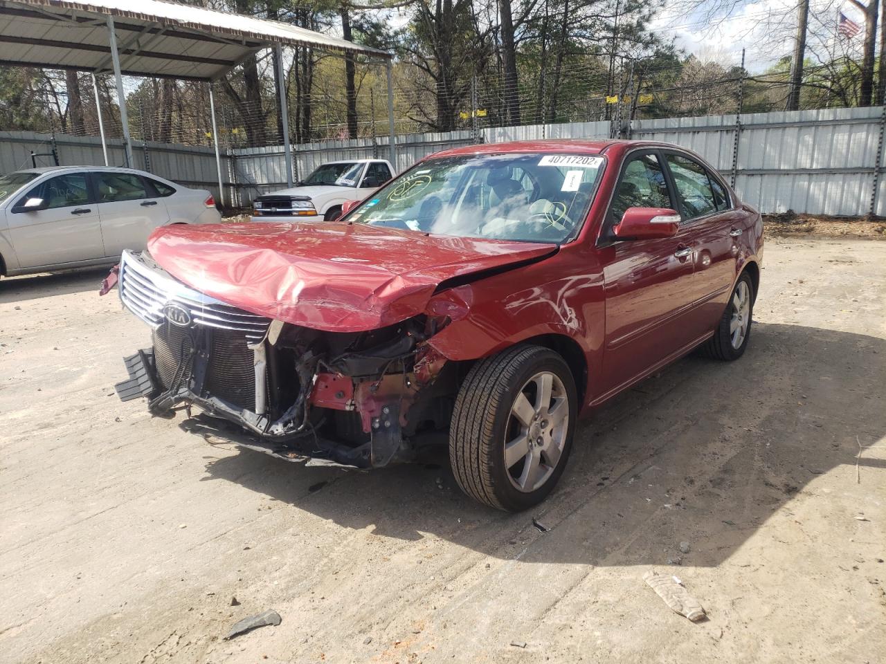 Photo 2 from auction – 2010 KIA OPTIMA EX with VIN KNAGH4A88A5452492