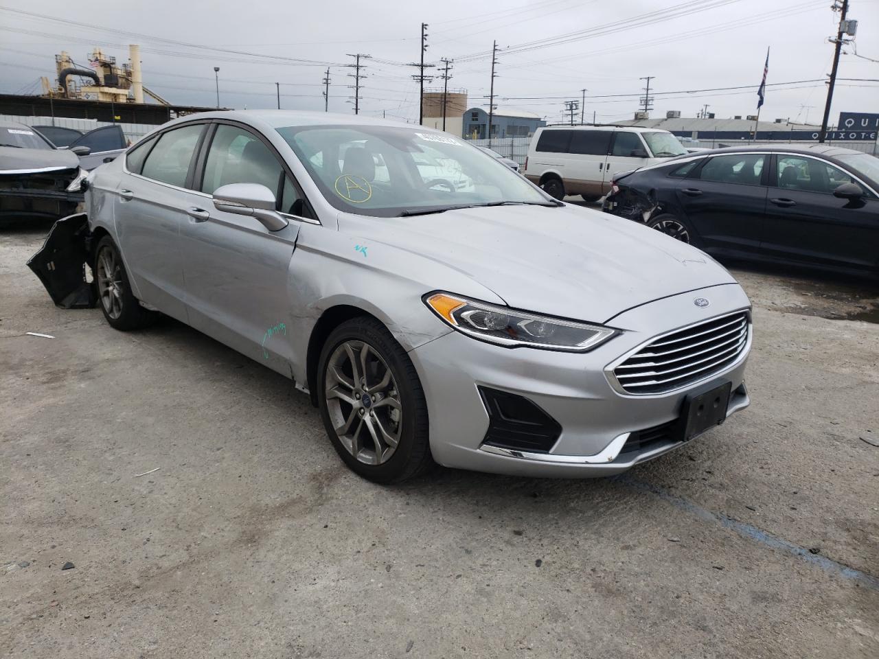 FORD FUSION SEL 2020 with VIN 3FA6P0CD6LR177098 - Photo from auction