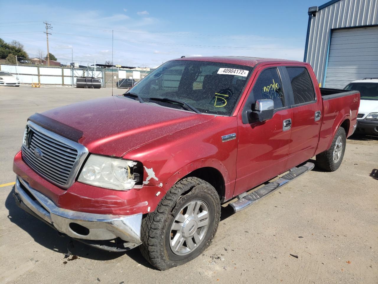 Photo 2 from auction – 2008 FORD F150 SUPER with VIN 1FTPW14V18FA11817