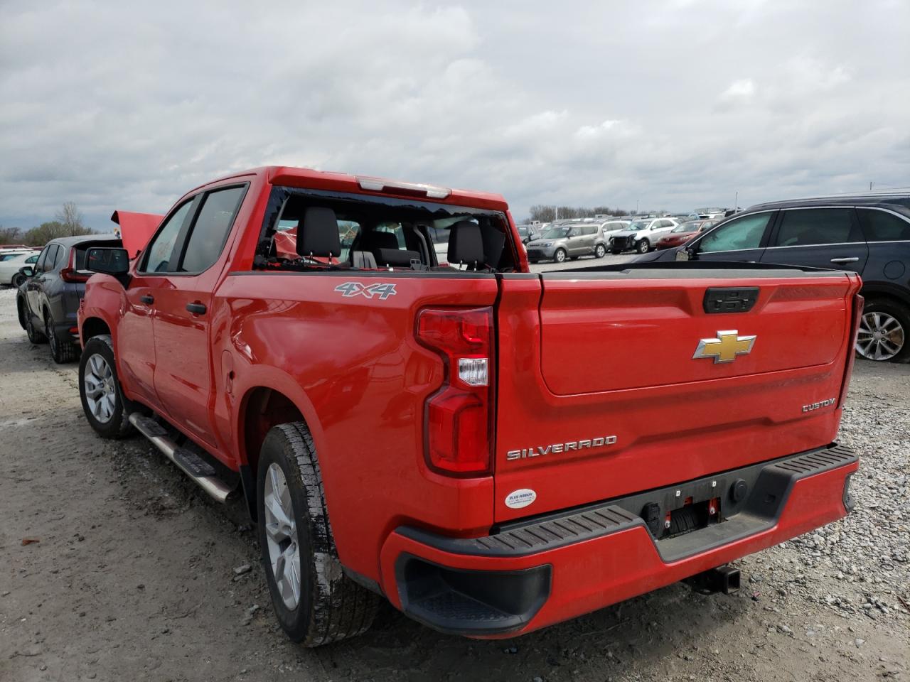 Photo 3 from auction – 2021 CHEVROLET SILVERADO with VIN 3GCPYBEK8MG376878