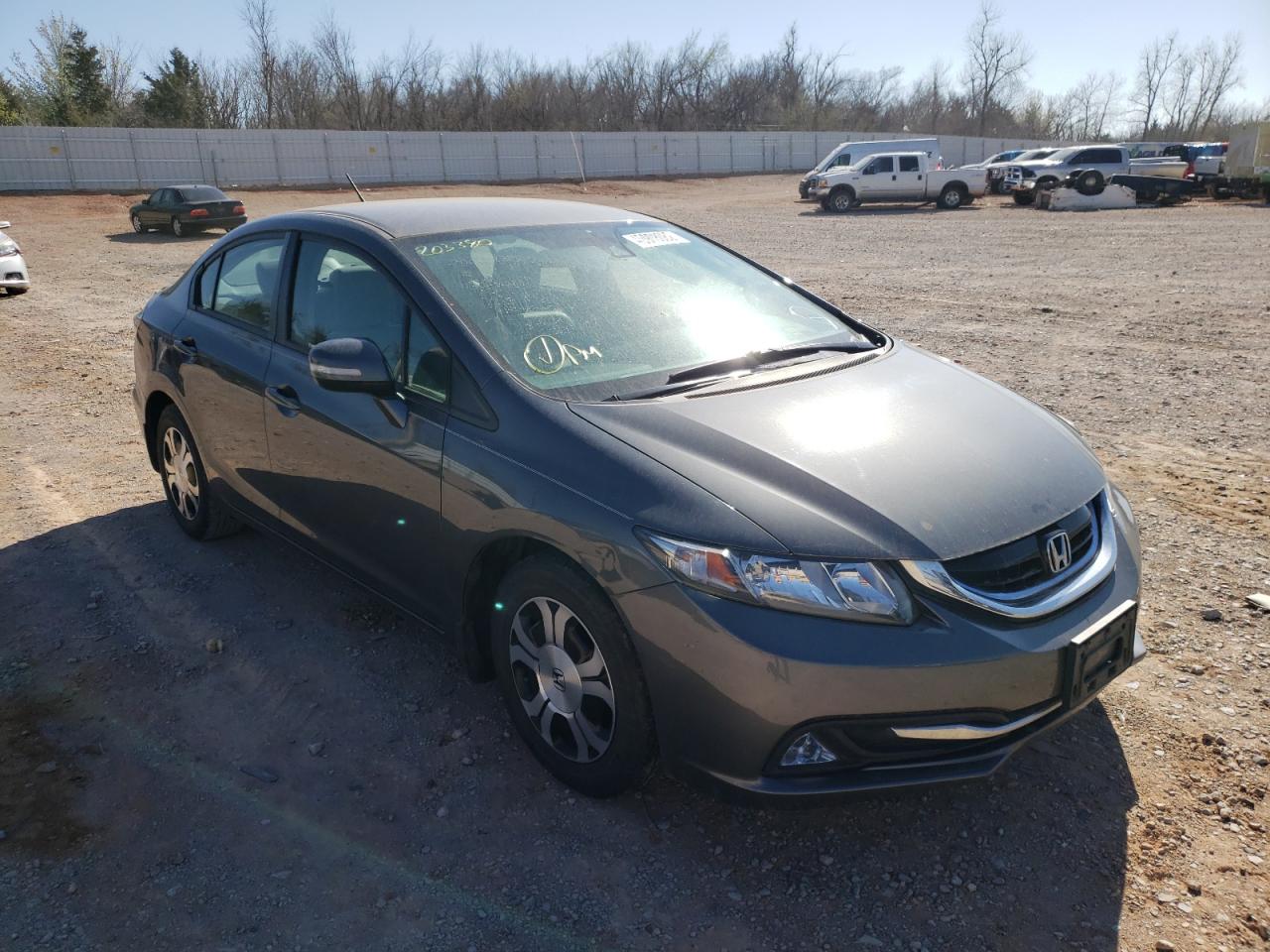 HONDA CIVIC HYBR 2013 with VIN 19XFB4F35DE203380 - Photo from auction