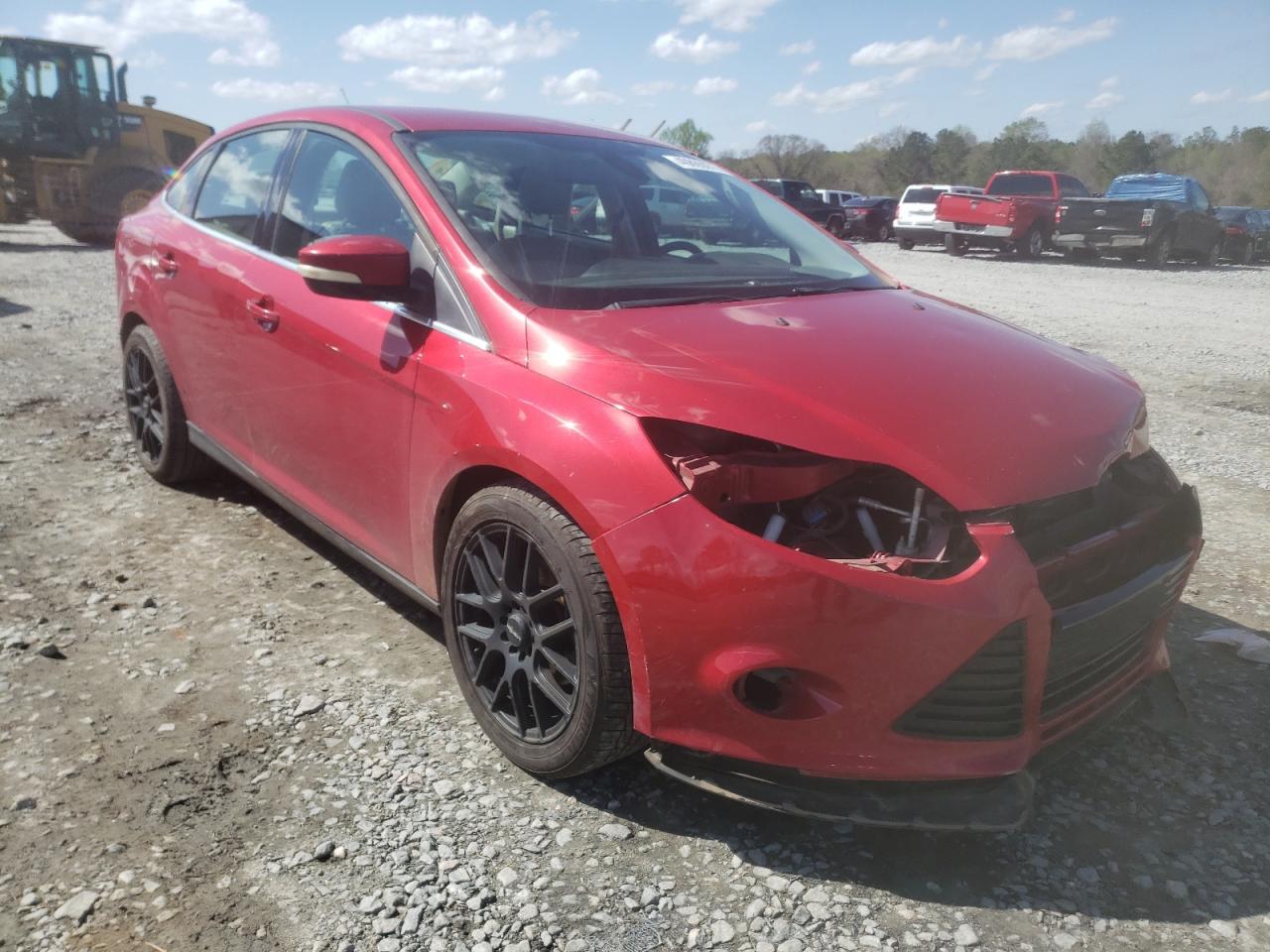 FORD FOCUS SEL 2012 with VIN 1FAHP3H25CL224668 - Photo from auction