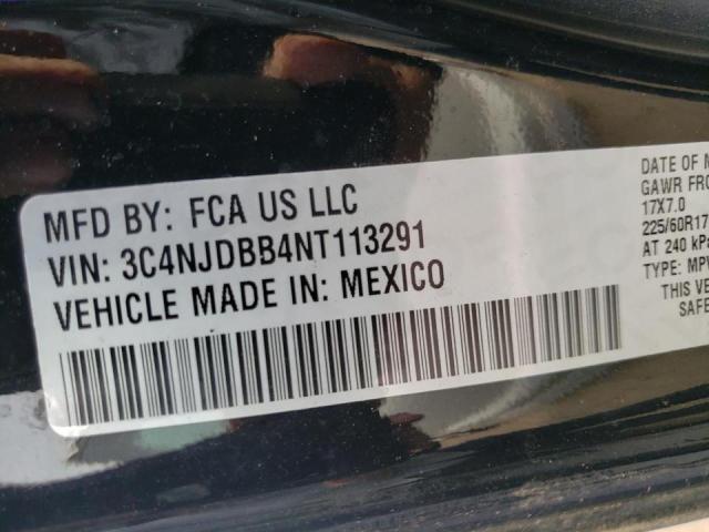 Photo 10 from auction – 2022 JEEP COMPASS LA with VIN 3C4NJDBB4NT113291
