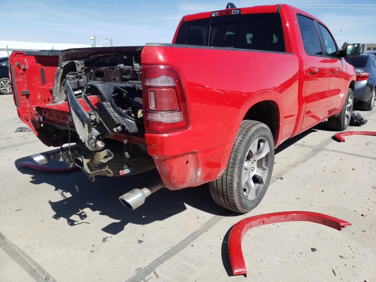 Photo 4 from auction – 2019 RAM 1500 LARAM with VIN 1C6SRFRT8KN600602