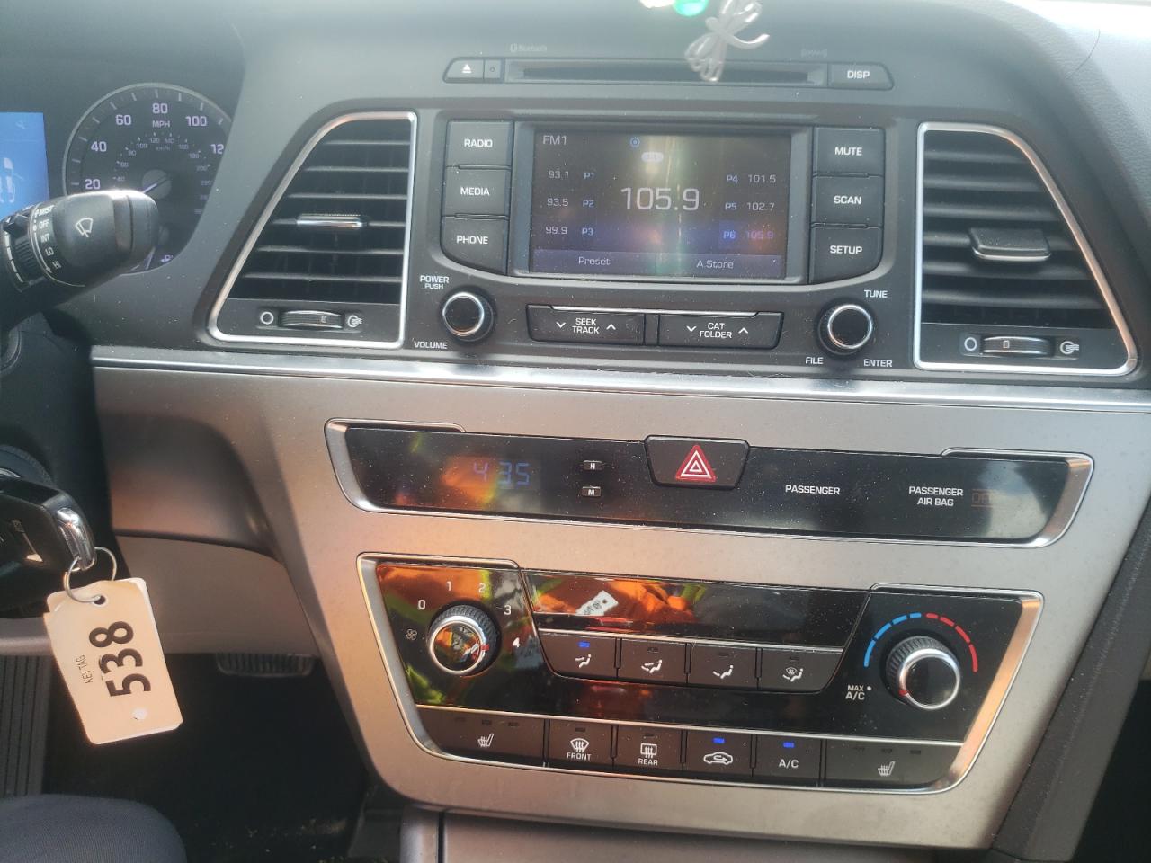 Photo 9 from auction – 2015 HYUNDAI SONATA SPO with VIN 5NPE34AF4FH066487