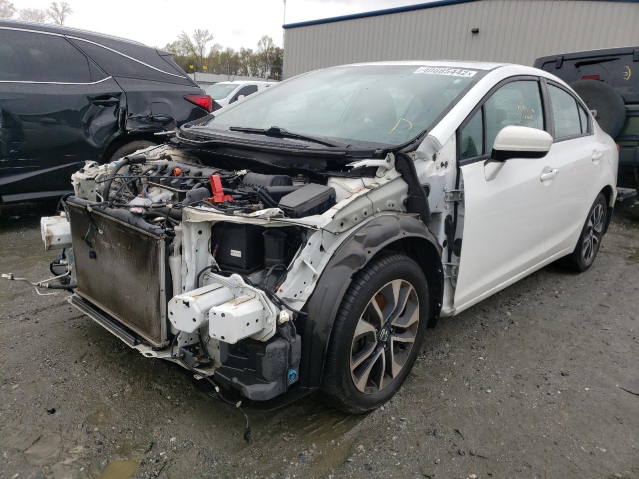 Photo 2 from auction – 2015 HONDA CIVIC EX with VIN 19XFB2F81FE024062