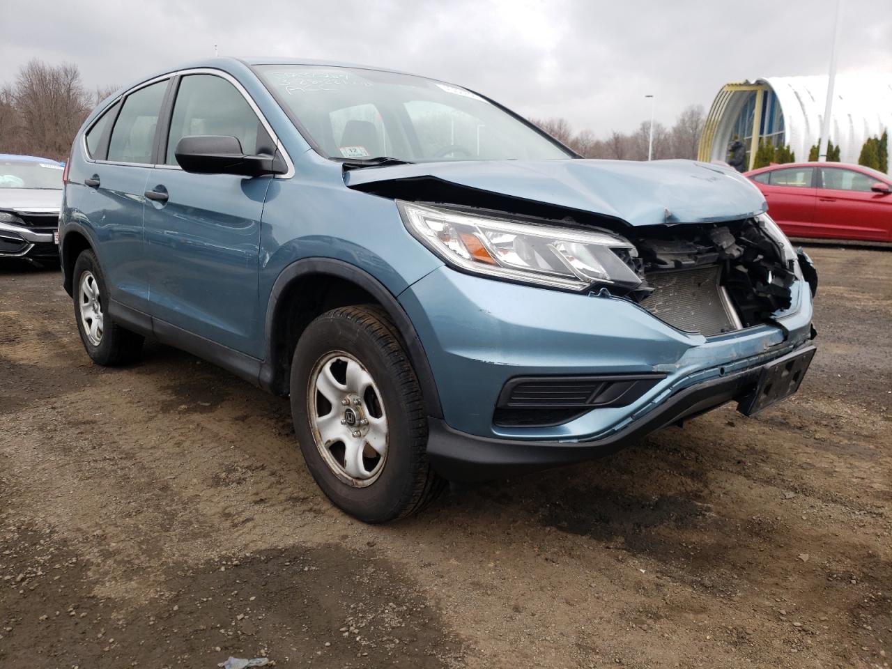 Photo 1 from auction – 2015 HONDA CR-V LX with VIN 5J6RM4H33FL083796