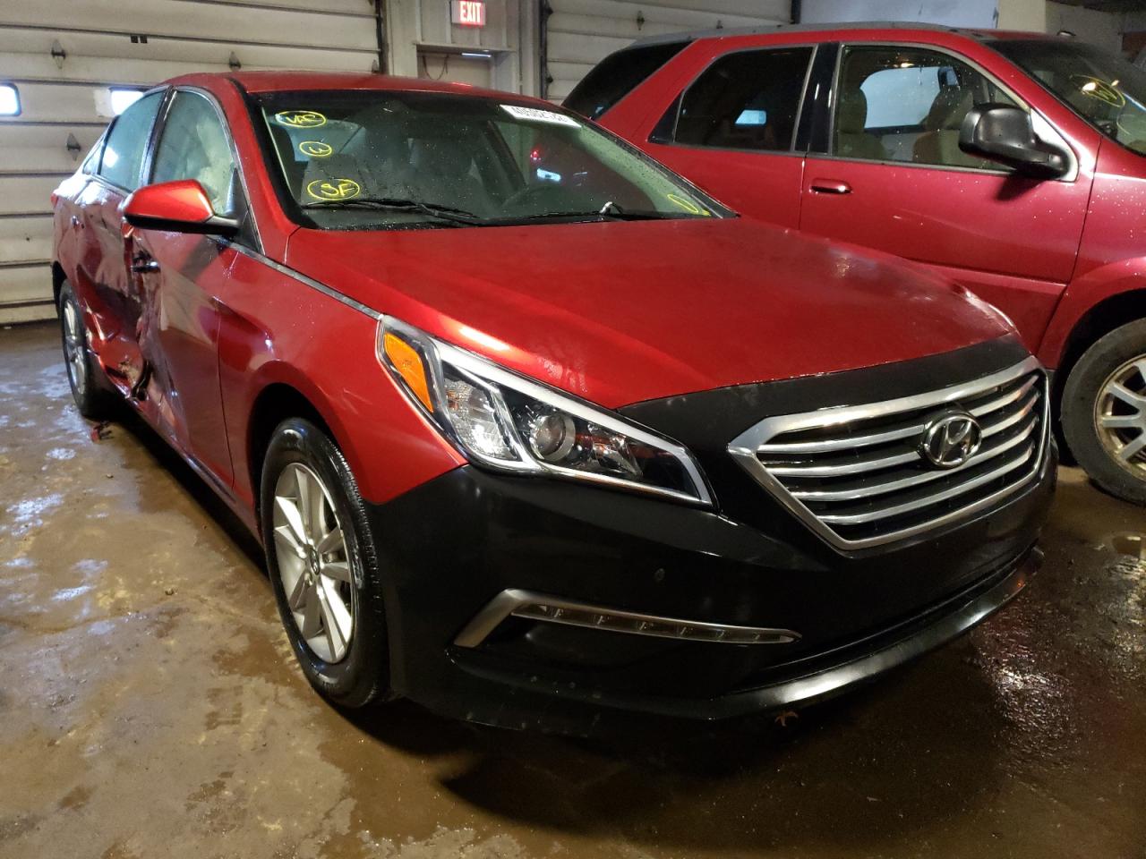 HYUNDAI SONATA SE 2015 with VIN 5NPE24AF4FH059302 - Photo from auction