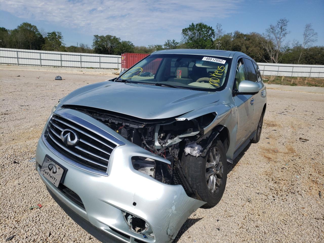 Photo 2 from auction – 2013 INFINITI JX35 with VIN 5N1AL0MN9DC336232