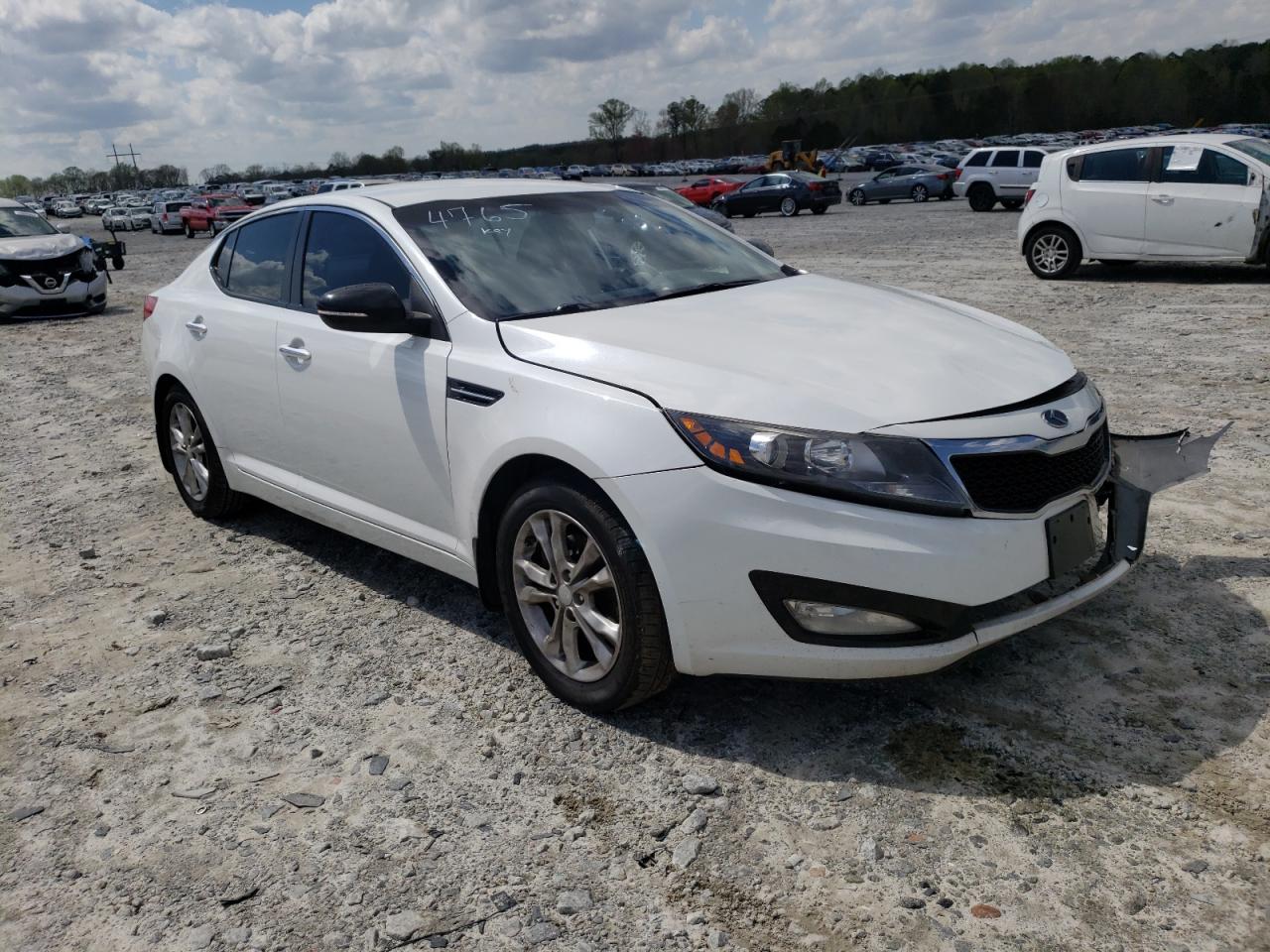 KIA OPTIMA EX 2012 with VIN 5XXGN4A77CG034765 - Photo from auction