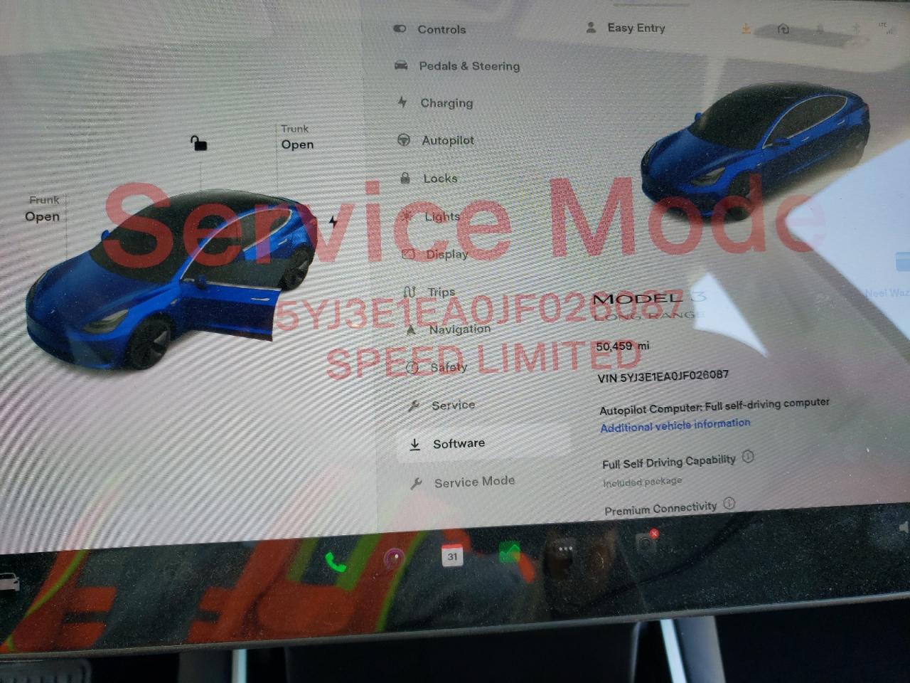 Photo 8 from auction – 2018 TESLA MODEL 3 with VIN 5YJ3E1EA0JF026087