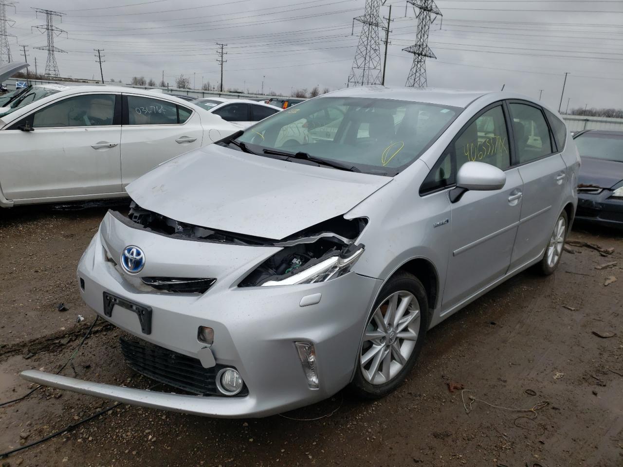 Photo 2 from auction – 2014 TOYOTA PRIUS V with VIN JTDZN3EU2E3335675