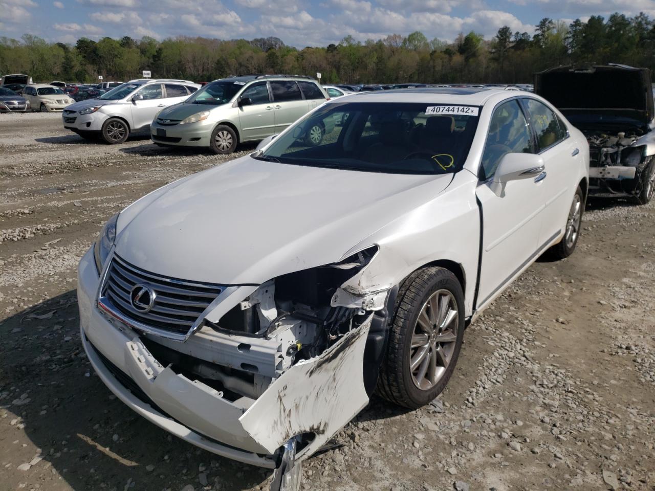 Photo 2 from auction – 2012 LEXUS ES 350 with VIN JTHBK1EG3C2490715