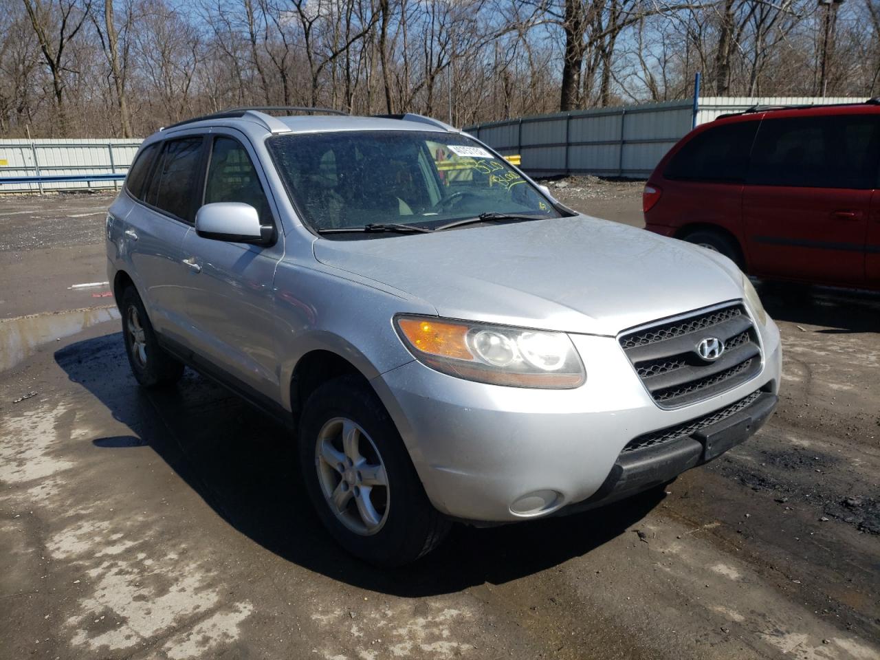 HYUNDAI SANTA FE G 2007 with VIN 5NMSG73DX7H023758 - Photo from auction