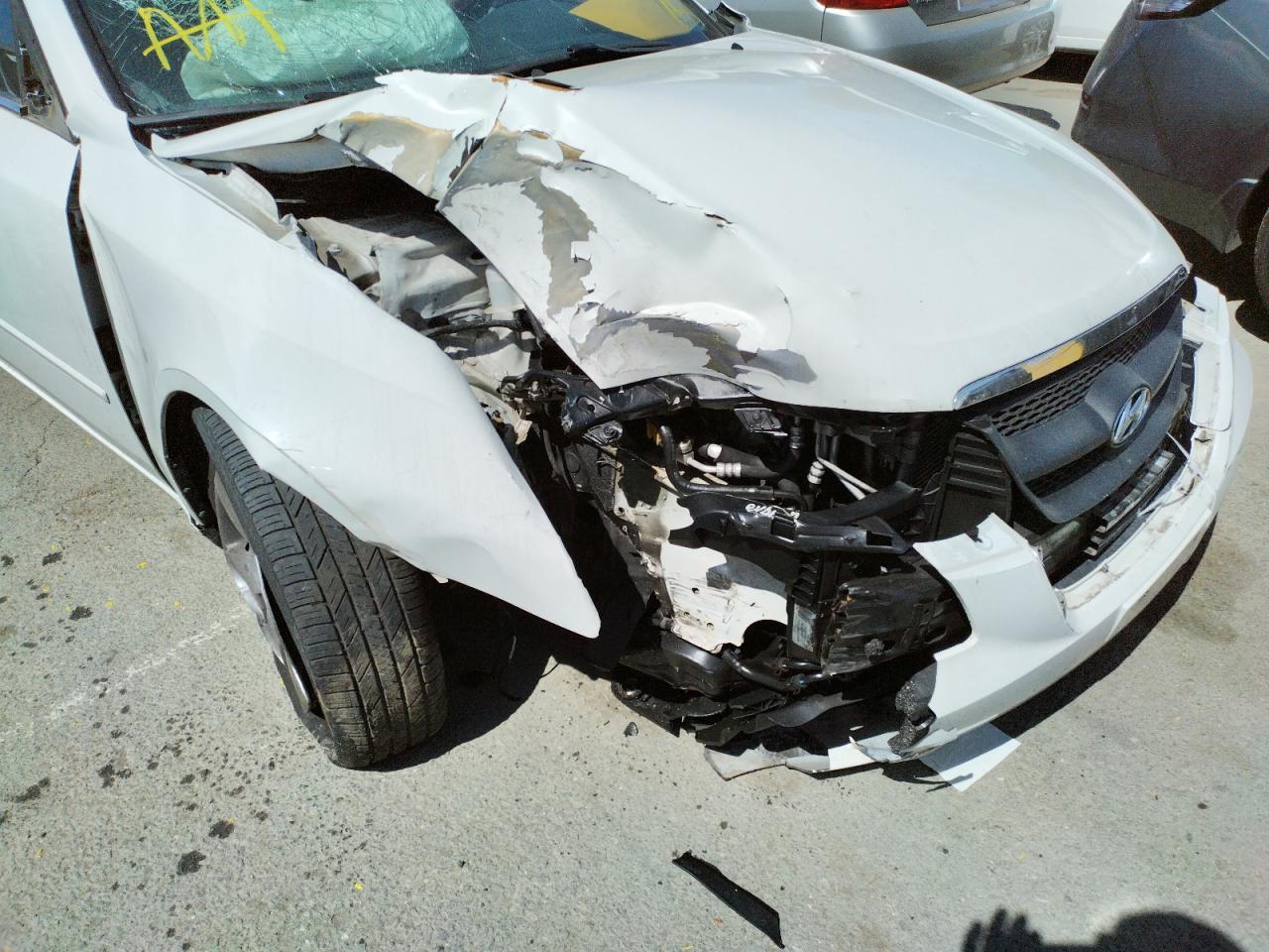 Photo 9 from auction – 2008 HYUNDAI SONATA GLS with VIN 5NPET46F28H329992