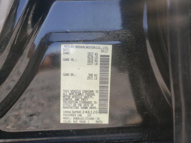 Photo 10 from auction – 2017 NISSAN ALTIMA 2.5 with VIN 1N4AL3APXHC246126