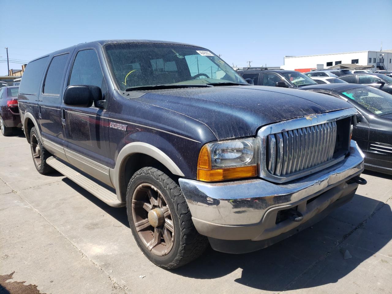 FORD EXCURSION 2000 with VIN 1FMNU42S4YED24661 - Photo from auction