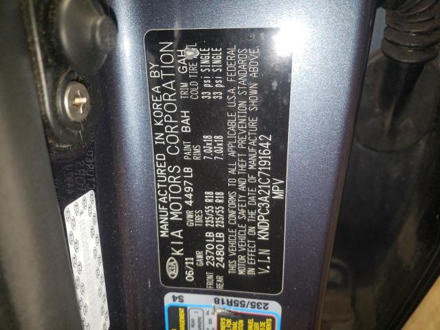 Photo 10 from auction – 2012 KIA SPORTAGE E with VIN KNDPC3A21C7191642