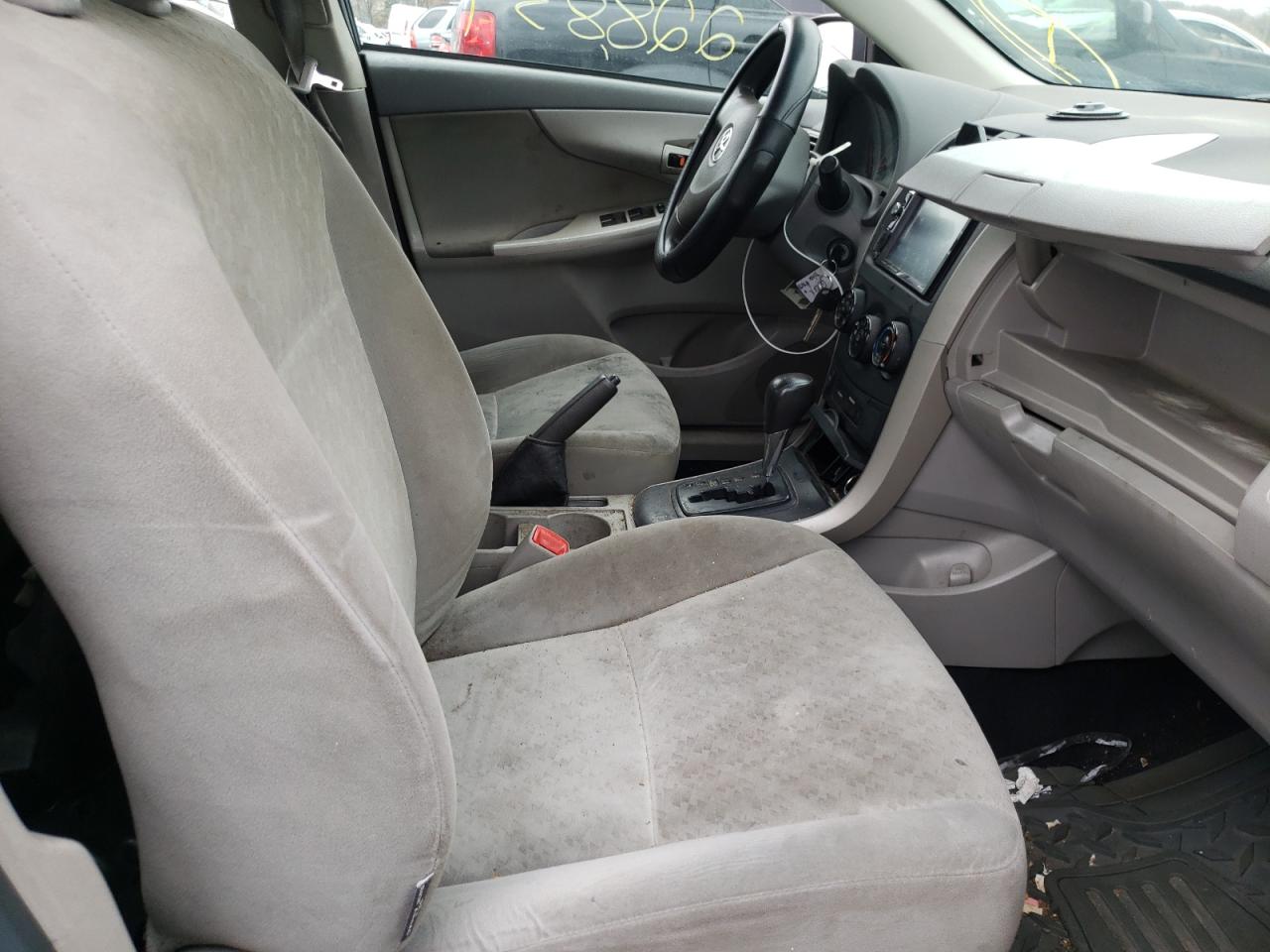 Photo 5 from auction – 2009 TOYOTA COROLLA BA with VIN 2T1BU40E19C190734