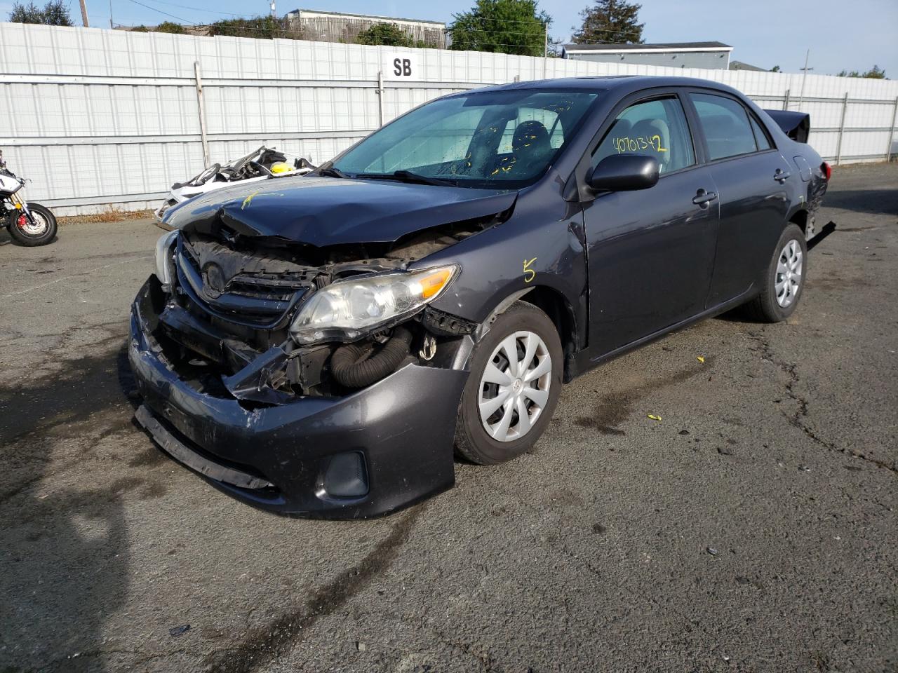 Photo 2 from auction – 2011 TOYOTA COROLLA BA with VIN 2T1BU4EE5BC638200