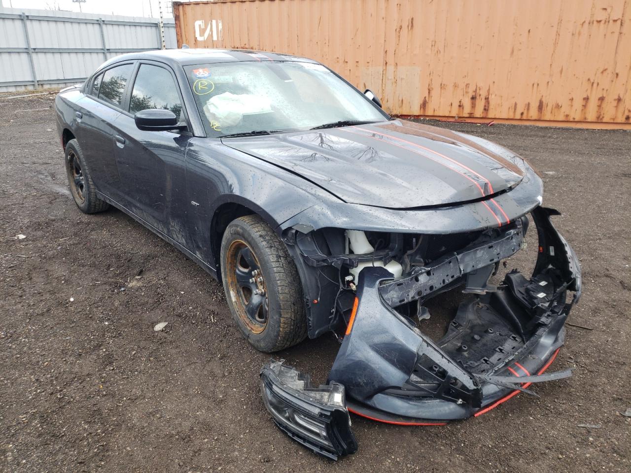 DODGE CHARGER GT 2018 with VIN 2C3CDXJG1JH255909 - Photo from auction