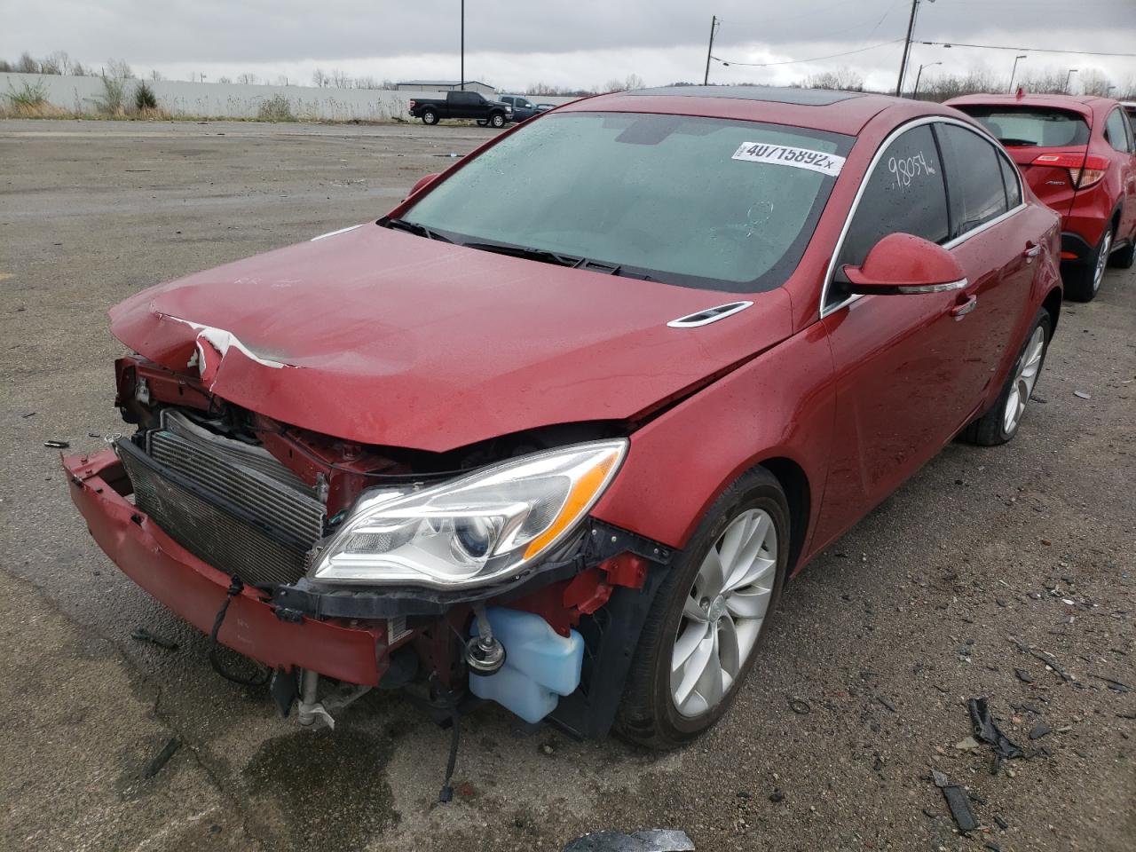 Photo 2 from auction – 2014 BUICK REGAL PREM with VIN 2G4GN5EX6E9266599