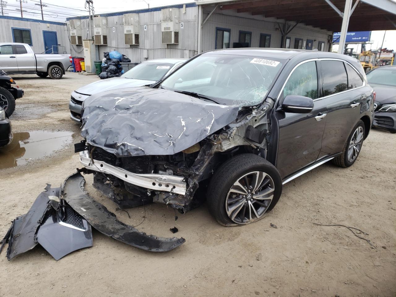 Photo 2 from auction – 2020 ACURA MDX TECHNO with VIN 5J8YD4H55LL007254
