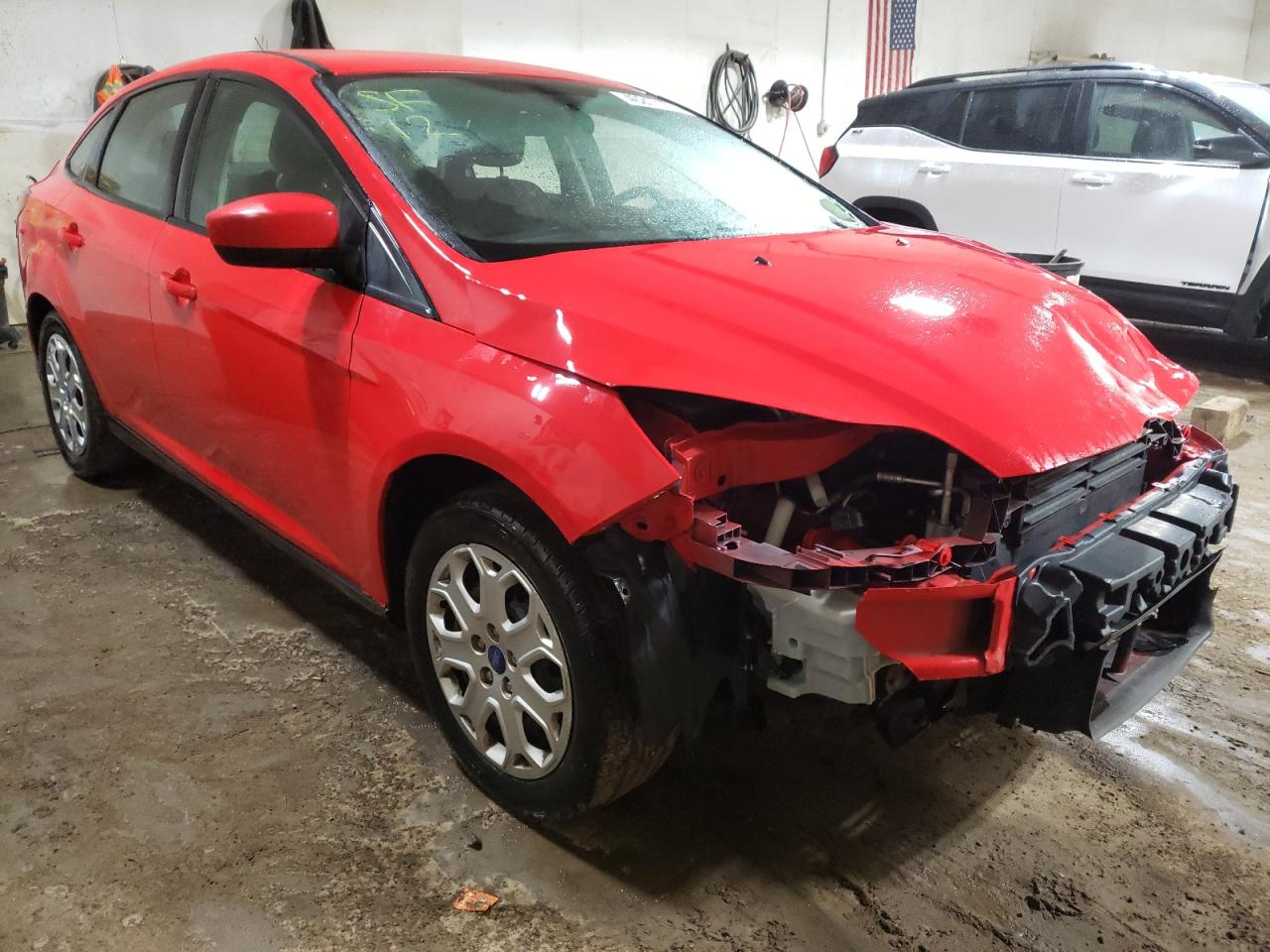 FORD FOCUS SE 2012 with VIN 1FAHP3F28CL331801 - Photo from auction